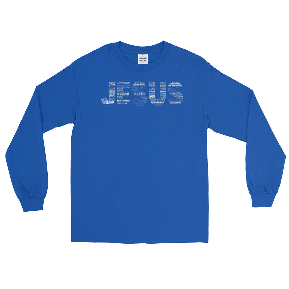 スウェット・トレーナー Luxury Street Wear Washed tee long sleeve Jesus ar unisexual Jesus Long Sleeve Tee – Prophetic Street Gear